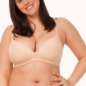 COPY - NWT LIVELY All-Day Wireless Padded Push-up Full Support Bra Size 36DDD o…